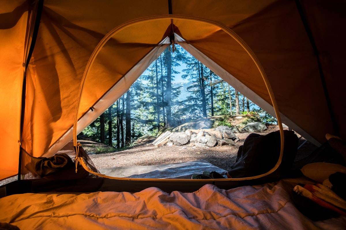 Camping in Japan