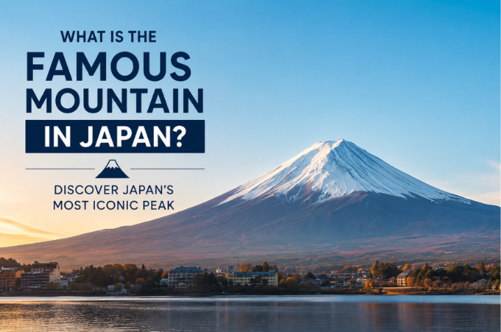 What is the famous mountain in Japan