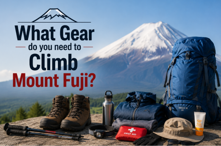 what gear do you need to climb Mount Fuji