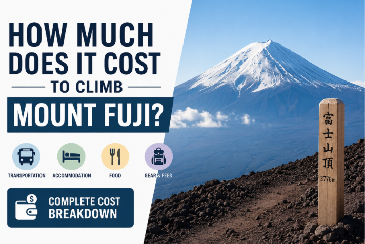 how much does it cost to climb Mount Fuji