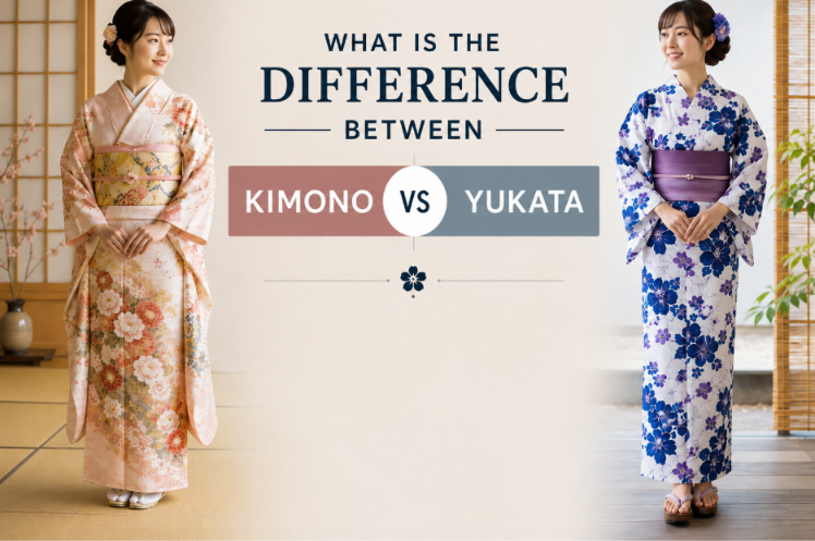 What is the difference between a kimono and a yukata