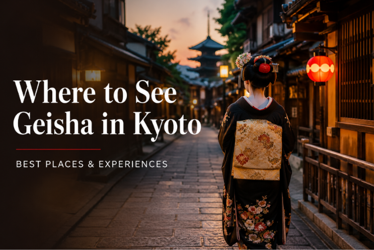 Where to see geisha in Kyoto