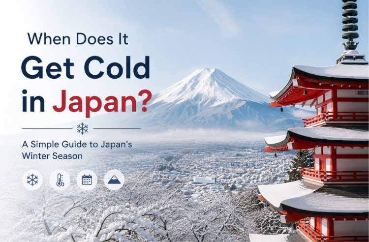 when does it get cold in japan
