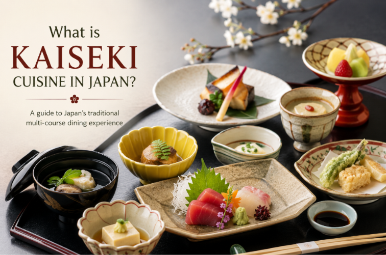 What is kaiseki cuisine in Japan