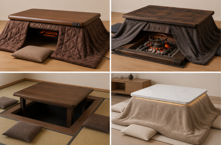 types of kotatsu