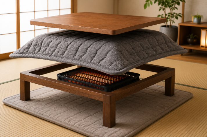 parts of kotatsu