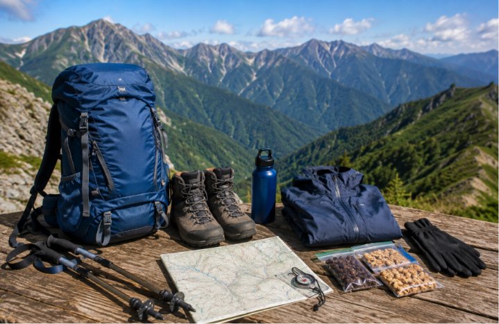 hiking gear