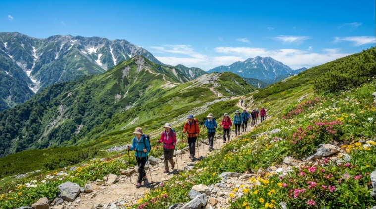 summer hiking 