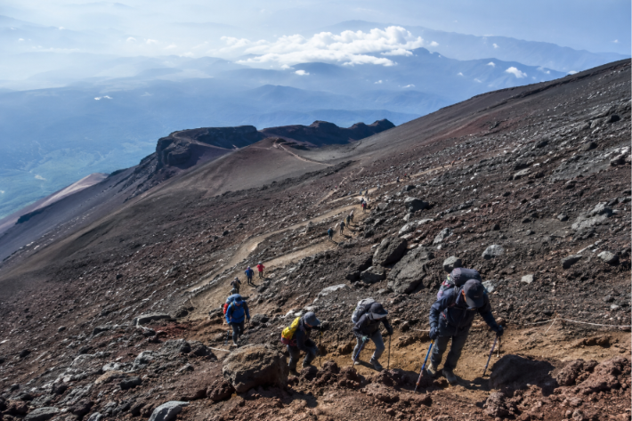 hiking difficulties