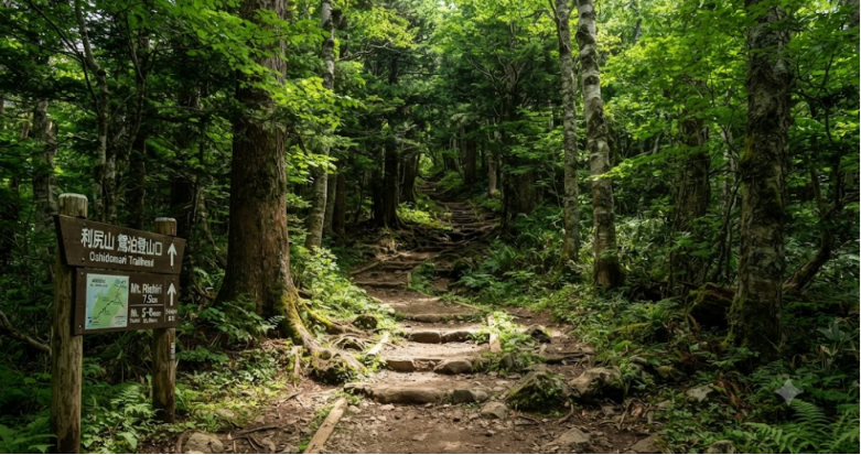 Oshidomari trailhead