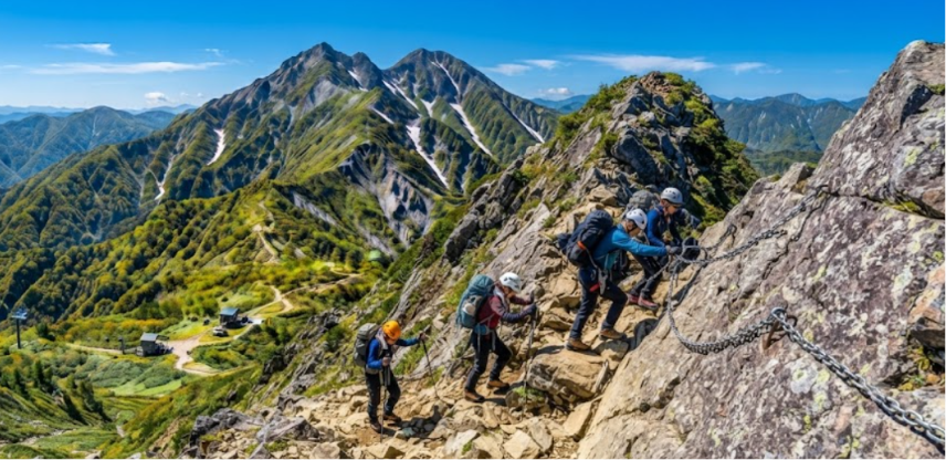 steep route