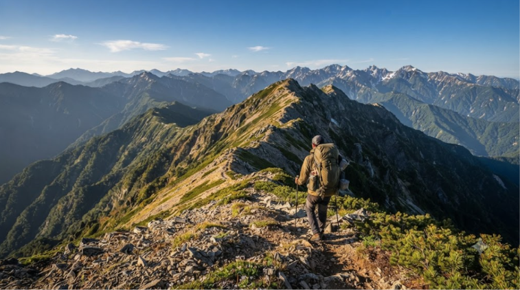 Exploring Peaceful Mountains 