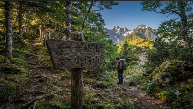 Autumn Forest Hiking