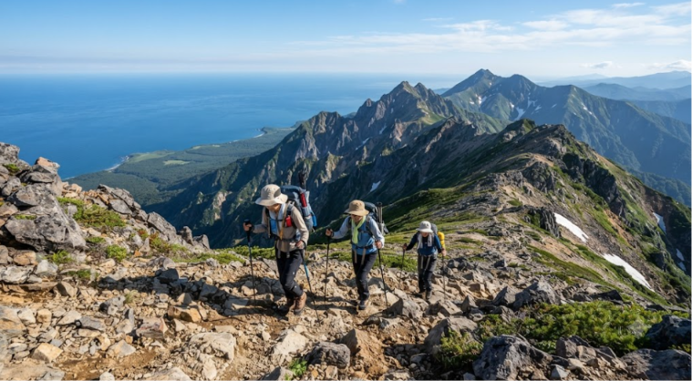 challenging hiking