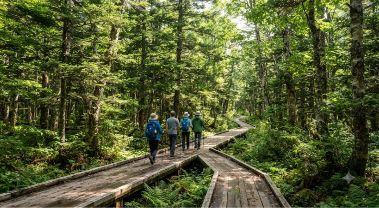 Amazing Forest Hiking Trail Experience