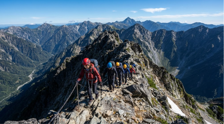 Experienced Hikers Enjoy Ultimate Challenge