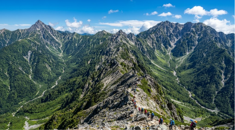 Northern Japanese Alps Landscape
