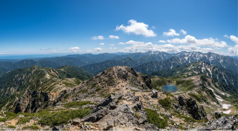Amazing Summit Mountain Views Await