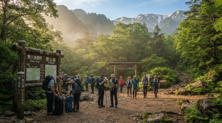 Start Hiking From Bettodeai Trailhead