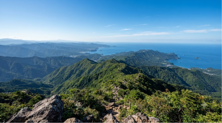 Beautiful Views From Mount Banzaburo