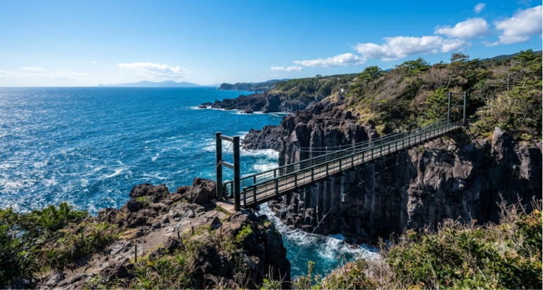 Scenic Views Along Jogasaki Coast