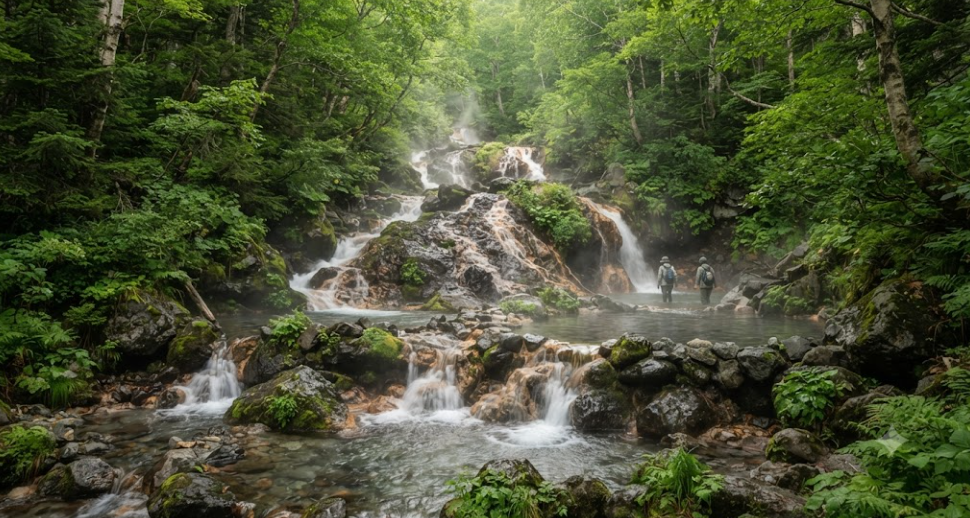 Relax Inside Natural Hot Springs