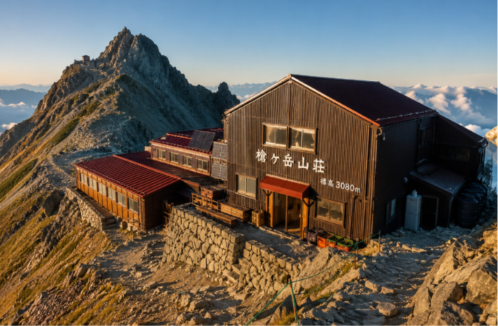 yarigatake sanso hut