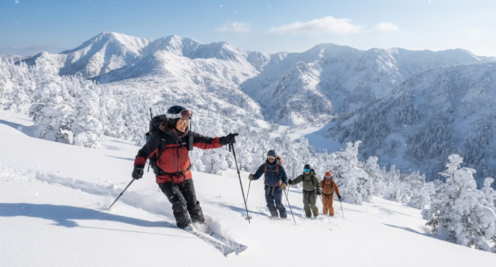Guides ensure safe mountain adventures