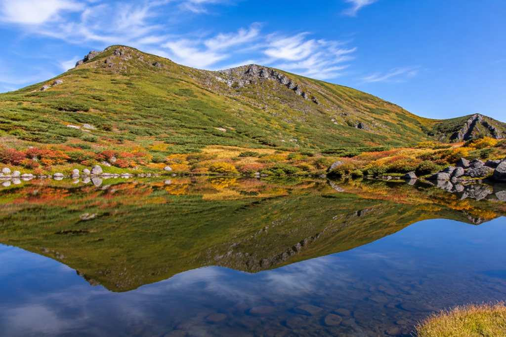 Kagami Numa Lake alpine scenery