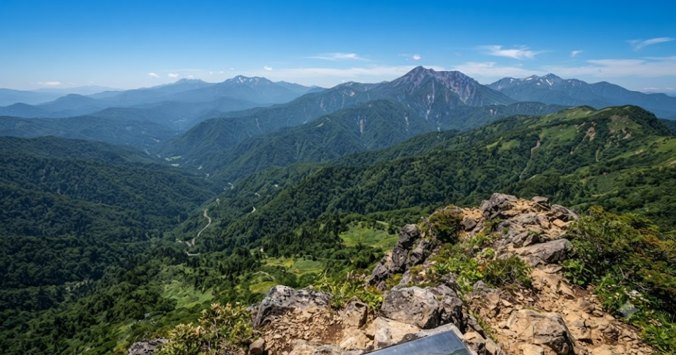 Amazing Views From Mountain Summit