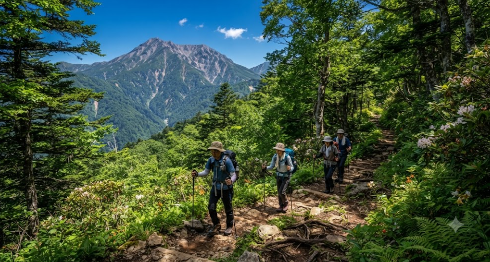 Hike Beautiful Mount Myoko Trail