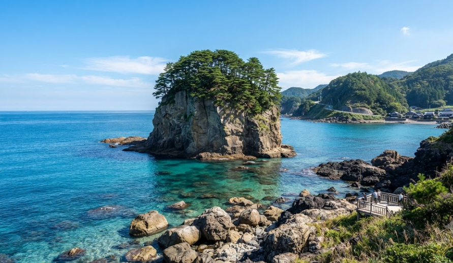 Iconic Island With Ocean Views