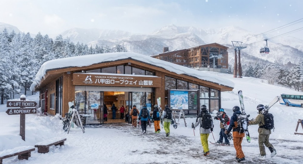 Start your snowy mountain journey