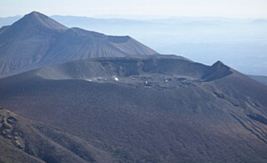 Shinmoedake active volcanic vent and lava dome