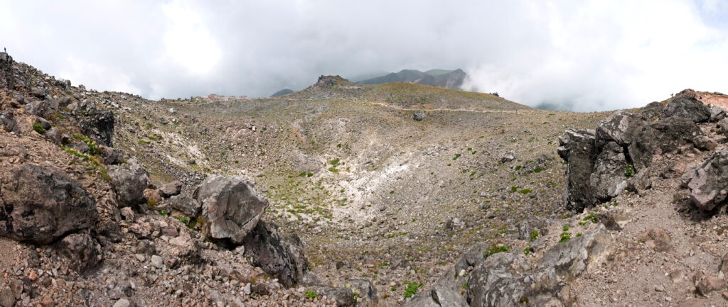 Mount Chausu, the main peak of the Nasu volcano group